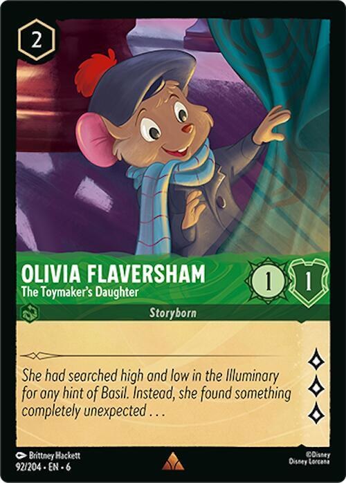 Olivia Flaversham - The Toymaker's Daughter - Cold Foil