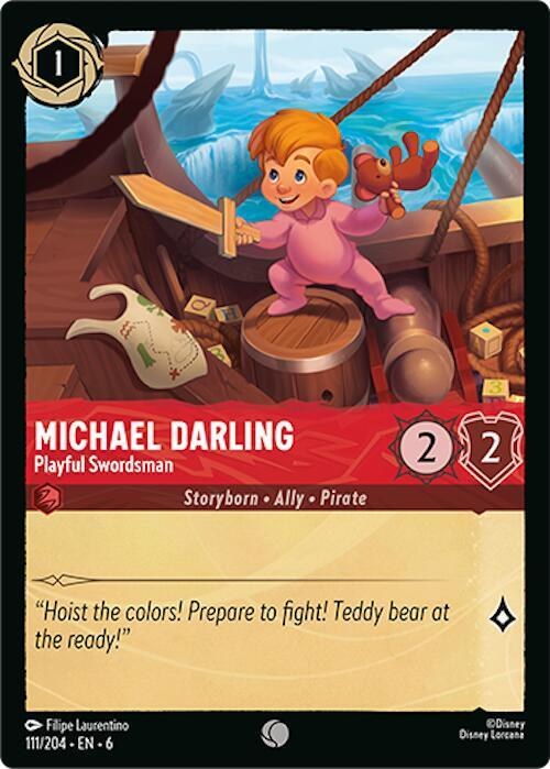 Michael Darling - Playful Swordsman - Cold Foil