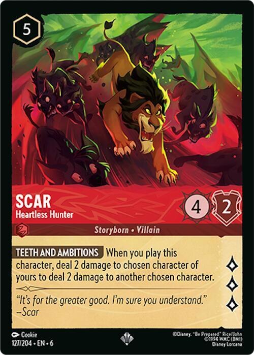 Scar - Heartless Hunter - Cold Foil