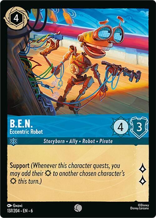 B.E.N. - Eccentric Robot - Cold Foil