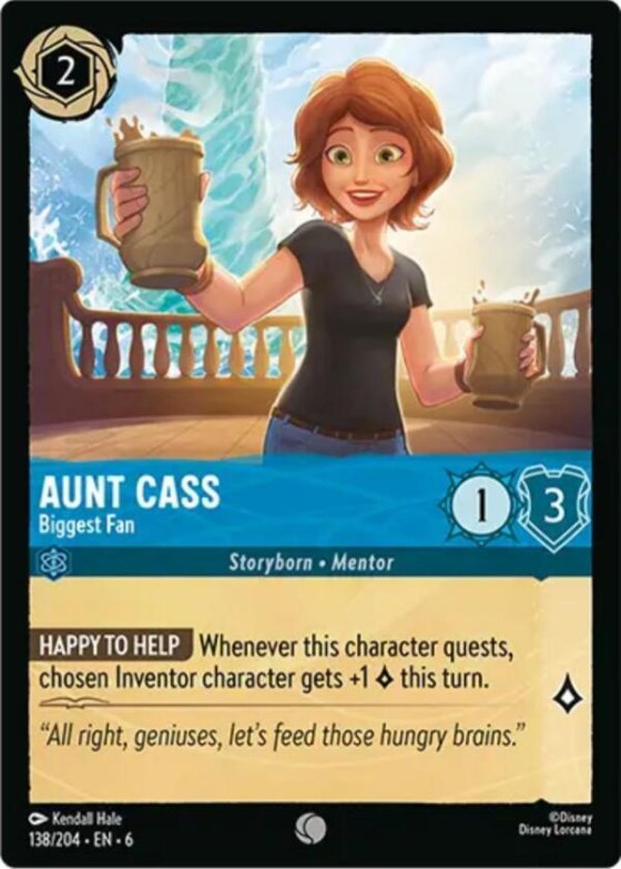 Aunt Cass - Biggest Fan - Cold Foil