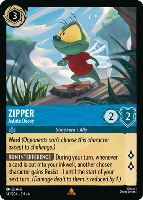 Zipper - Astute Decoy - Cold Foil