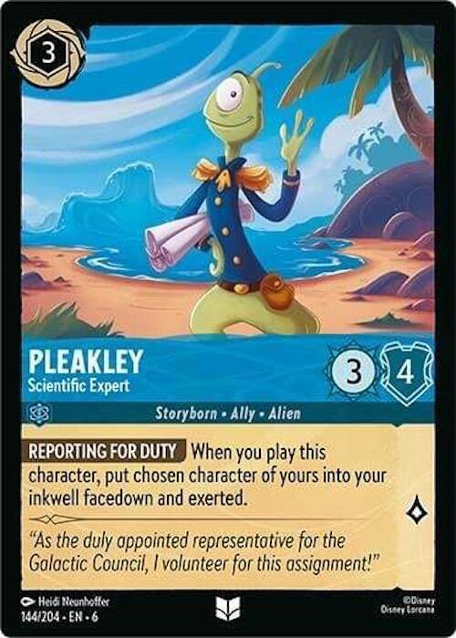 Pleakley - Scientific Expert - Cold Foil