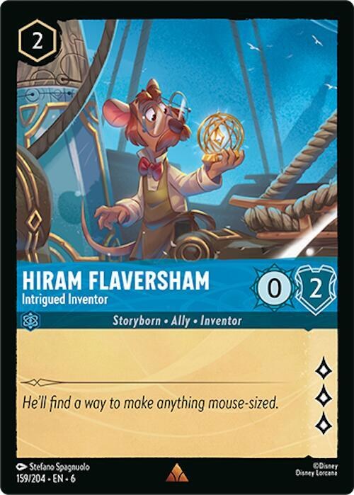 Hiram Flaversham - Intrigued Inventor - Cold Foil