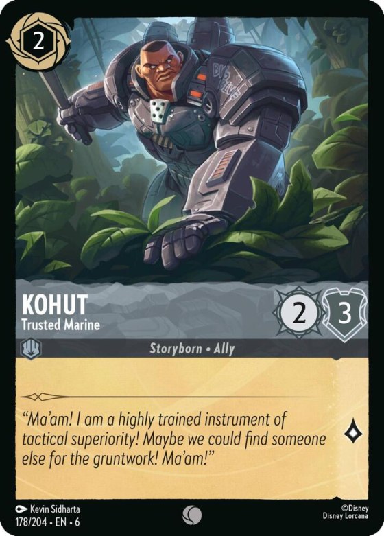Kohut - Trusted Marine - Cold Foil