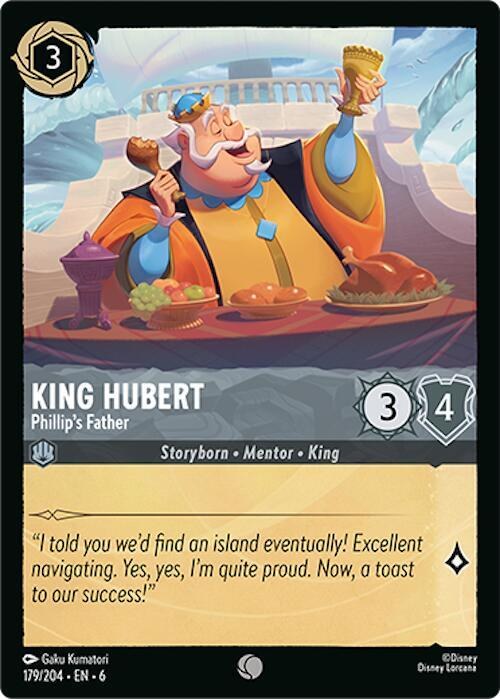 King Hubert - Phillip's Father - Cold Foil