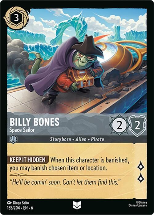 Billy Bones - Space Sailor - Cold Foil
