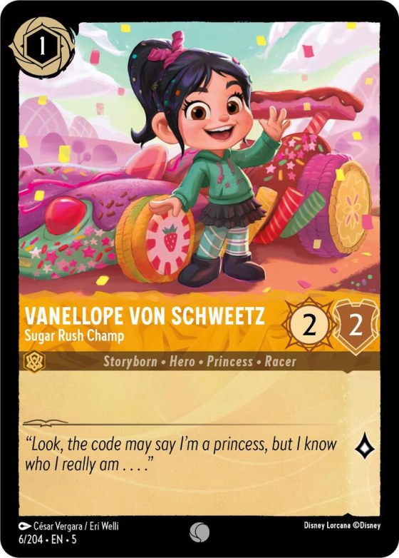 Vanellope von Schweetz - Sugar Rush Champ - Cold Foil