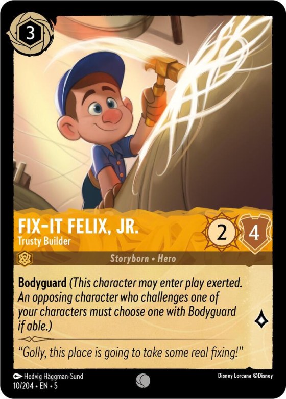 Fix-It Felix, Jr. - Trusty Builder - Cold Foil