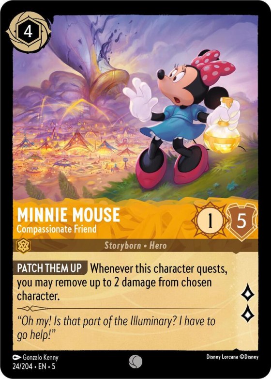 Minnie Mouse - Compassionate Friend - Cold Foil