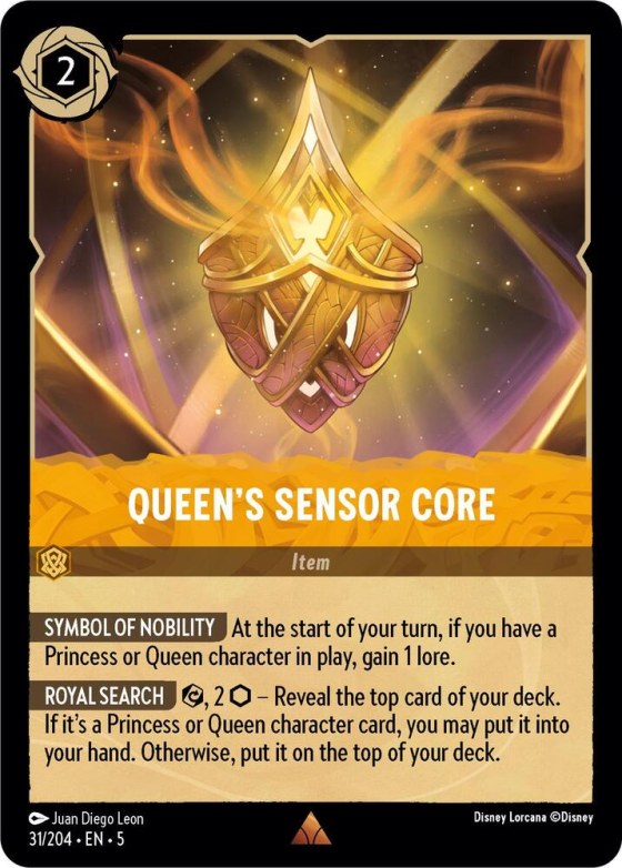 Queen's Sensor Core - Cold Foil