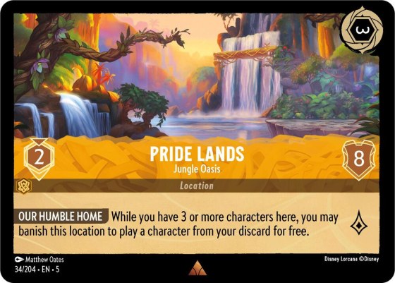 Pride Lands - Jungle Oasis - Cold Foil