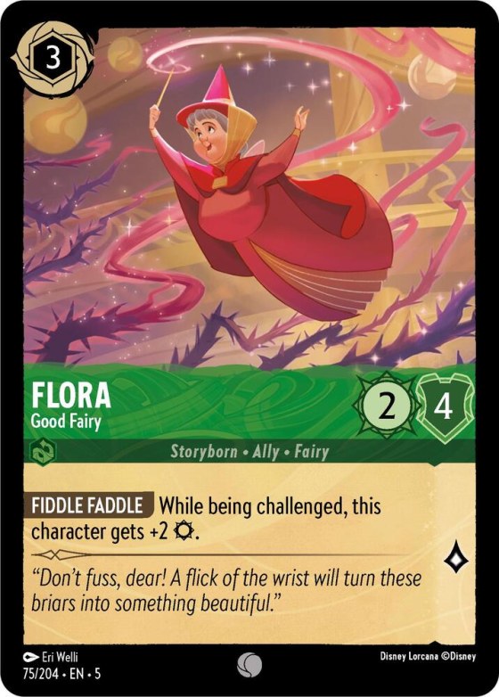 Flora - Good Fairy - Cold Foil