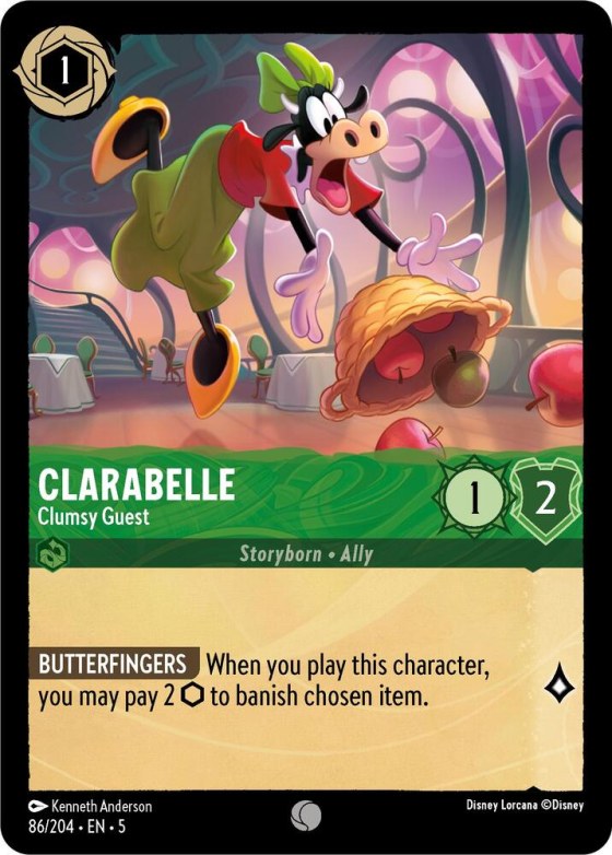 Clarabelle - Clumsy Guest - Cold Foil