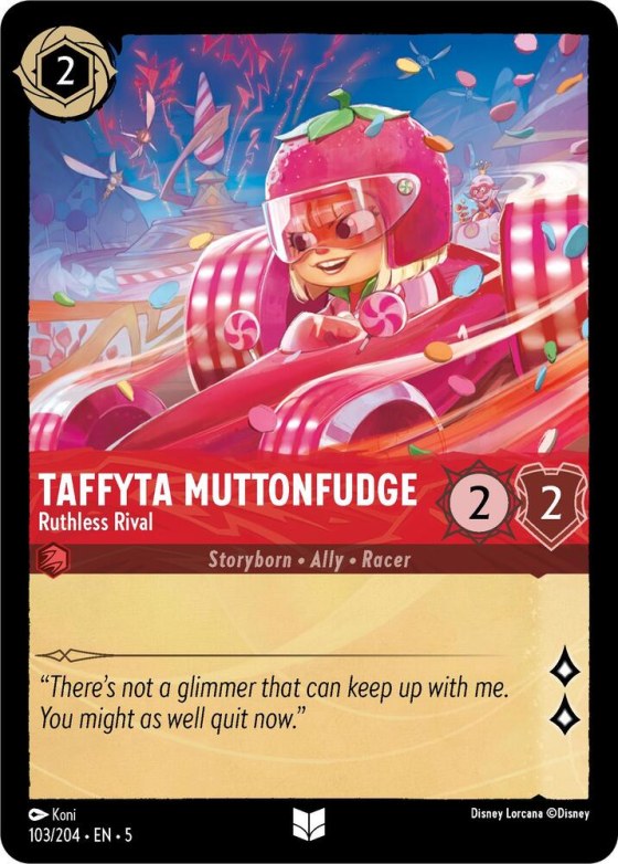 Taffyta Muttonfudge - Ruthless Rival - Cold Foil