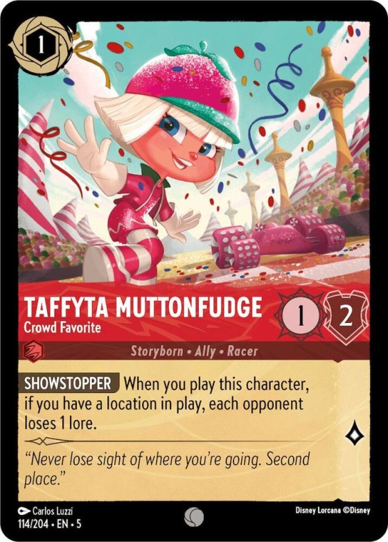 Taffyta Muttonfudge - Crowd Favorite - Cold Foil