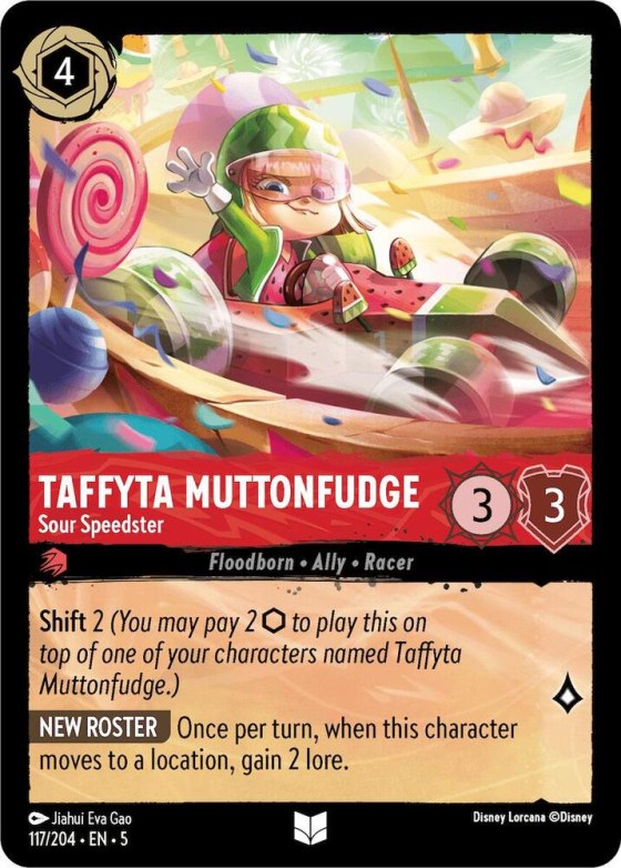 Taffyta Muttonfudge - Sour Speedster - Cold Foil