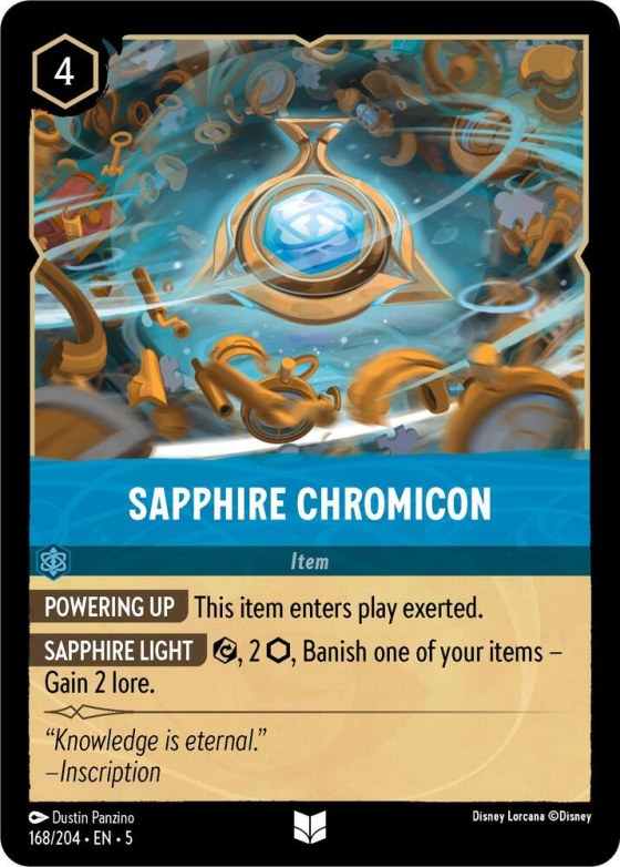 Sapphire Chromicon - Cold Foil