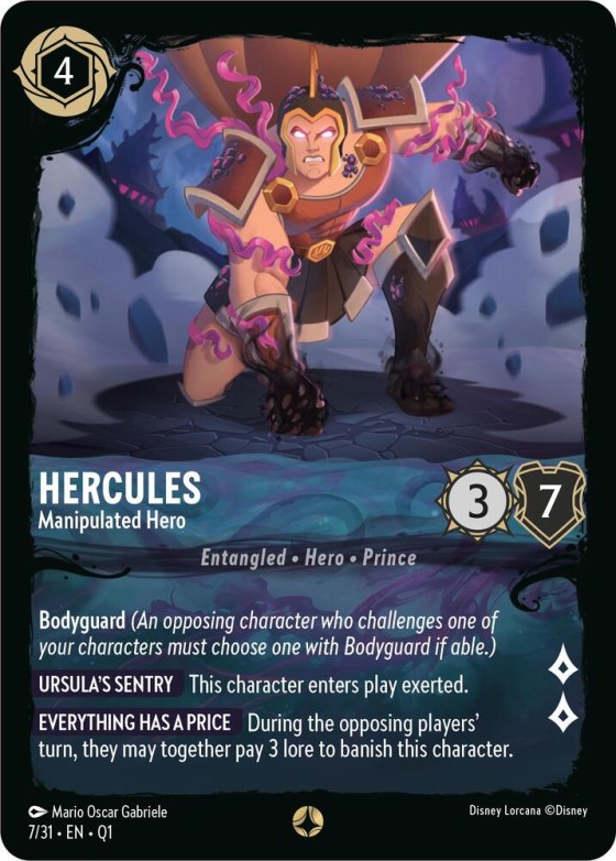 Hercules - Manipulated Hero
