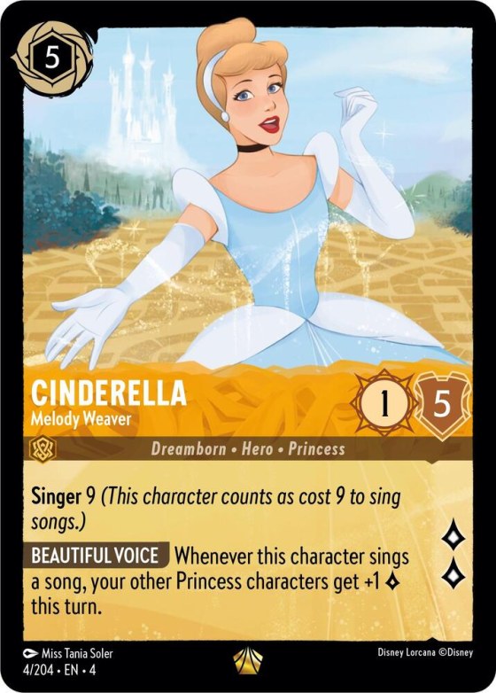 Cinderella - Melody Weaver - Cold Foil
