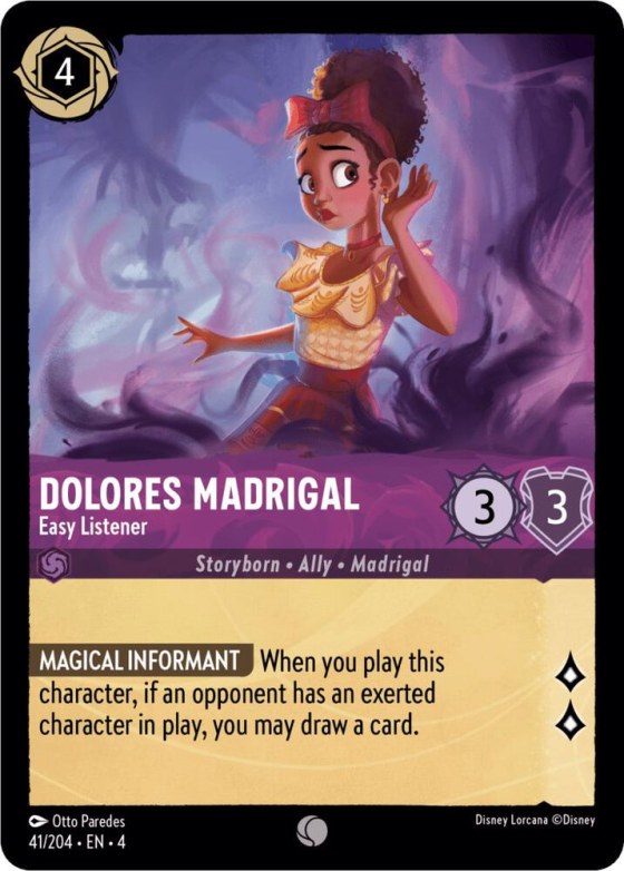 Dolores Madrigal - Easy Listener - Cold Foil