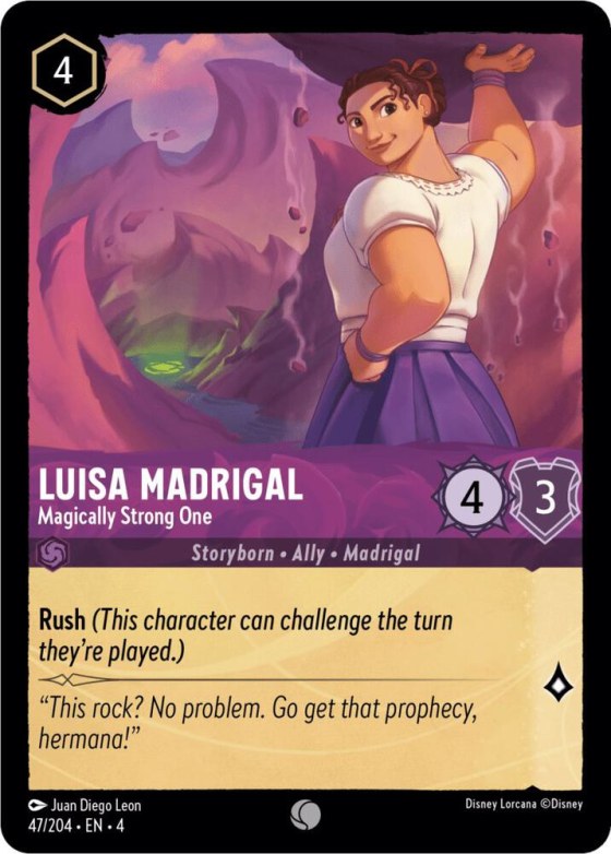 Luisa Madrigal - Magically Strong One - Cold Foil