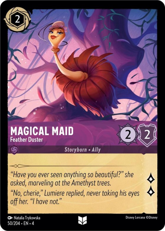 Magical Maid - Feather Duster - Cold Foil