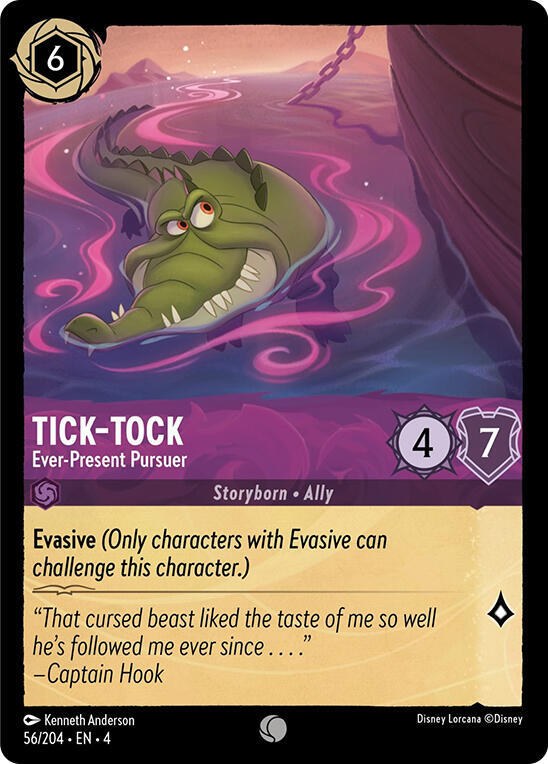 Tick-Tock - Ever-Present Pursuer - Cold Foil
