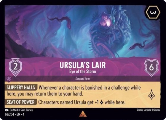 Ursula's Lair - Eye of the Storm - Cold Foil