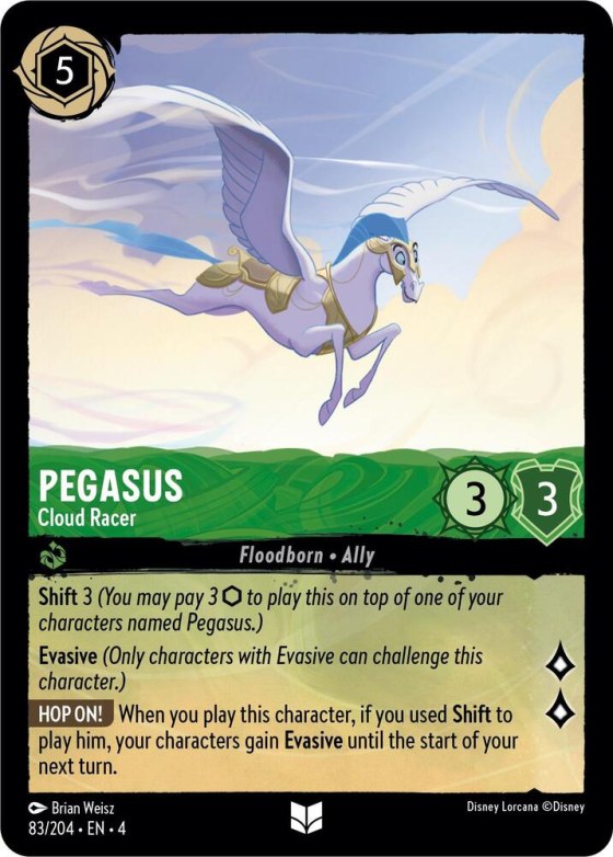 Pegasus - Cloud Racer - Cold Foil