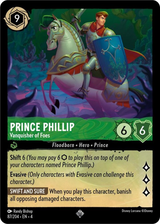 Prince Phillip - Vanquisher of Foes - Cold Foil