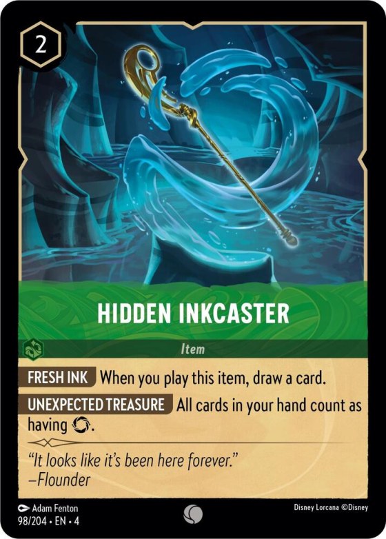 Hidden Inkcaster - Cold Foil