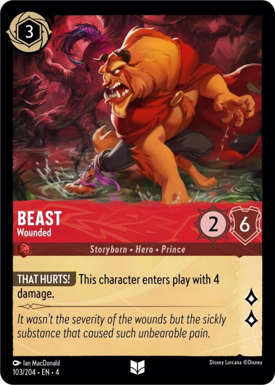 Beast - Wounded - Cold Foil