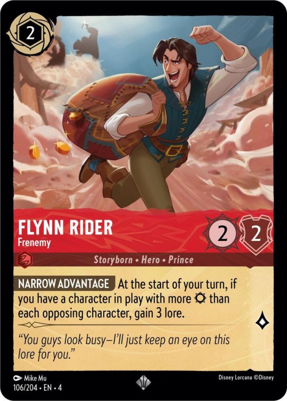 Flynn Rider - Frenemy - Cold Foil