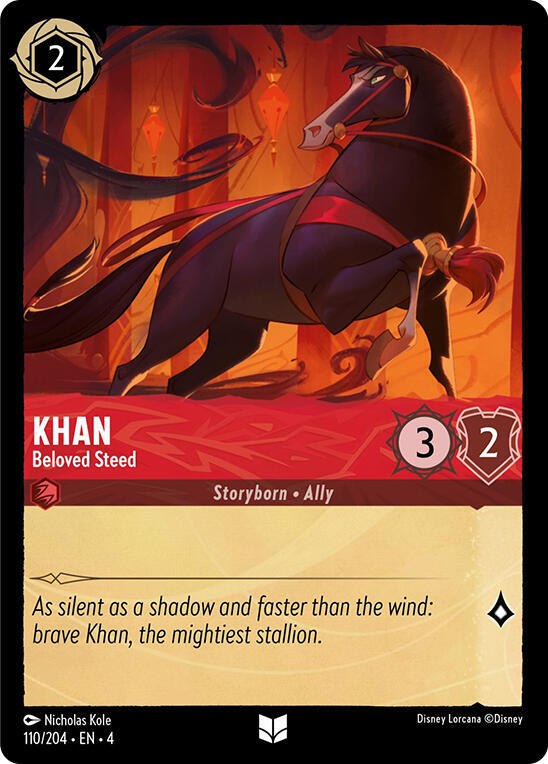 Khan - Beloved Steed - Cold Foil