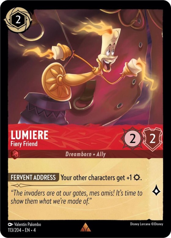 Lumiere - Fiery Friend - Cold Foil
