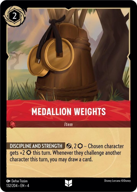 Medallion Weights - Cold Foil