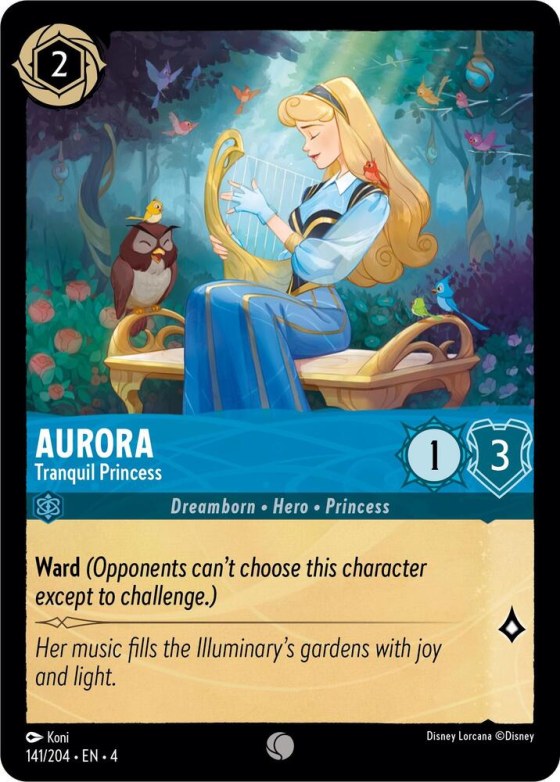 Aurora - Tranquil Princess - Cold Foil