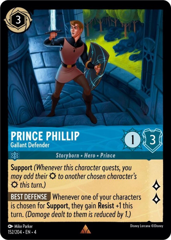 Prince Phillip - Gallant Defender - Cold Foil