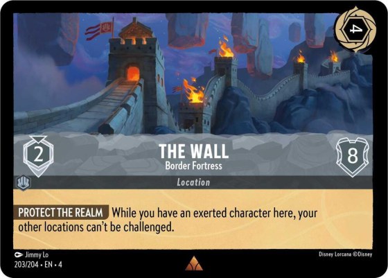 The Wall - Border Fortress - Cold Foil