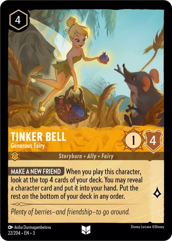 Tinker Bell - Generous Fairy - Cold Foil