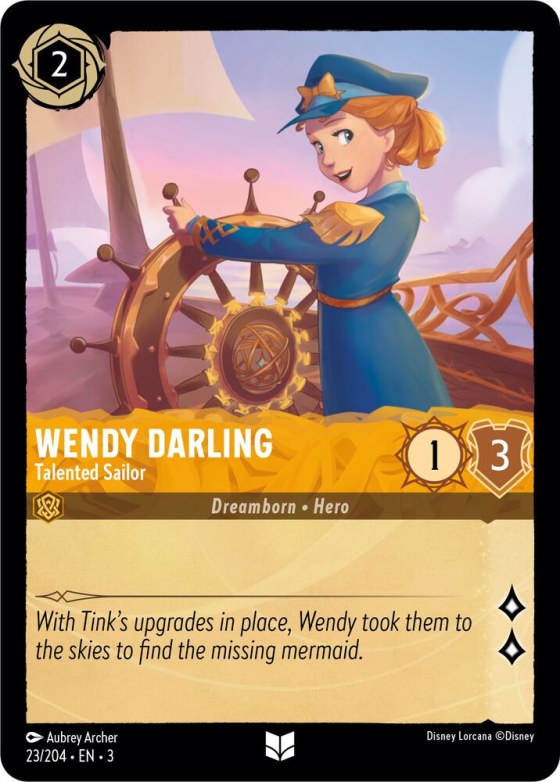 Wendy Darling - Talented Sailor - Cold Foil