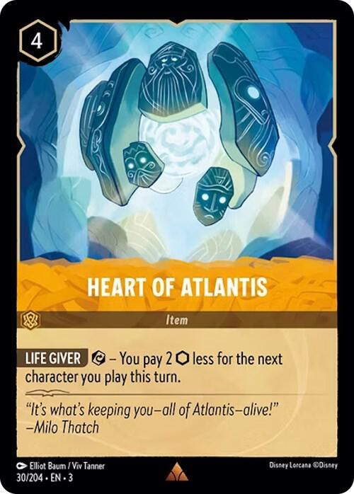 Heart of Atlantis - Cold Foil