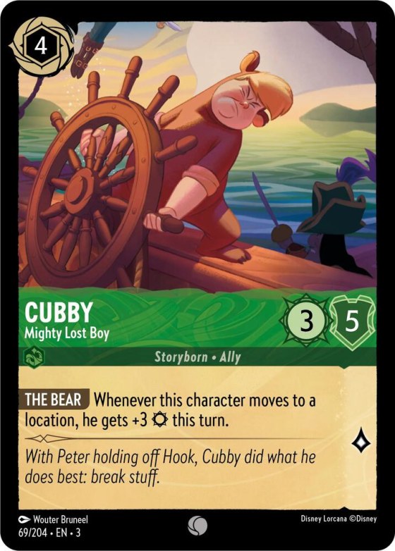 Cubby - Mighty Lost Boy - Cold Foil