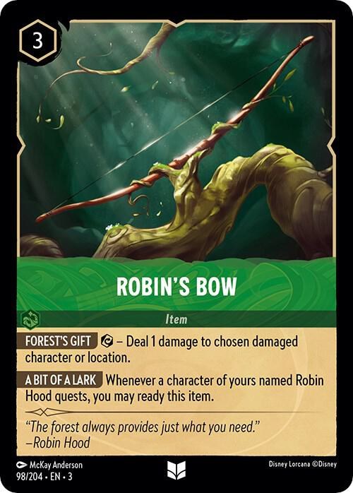 Robin's Bow - Cold Foil