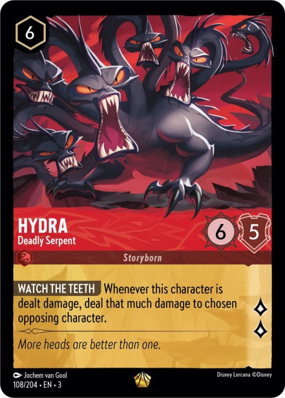 Hydra - Deadly Serpent - Cold Foil