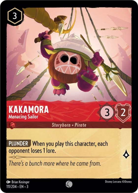 Kakamora - Menacing Sailor - Cold Foil