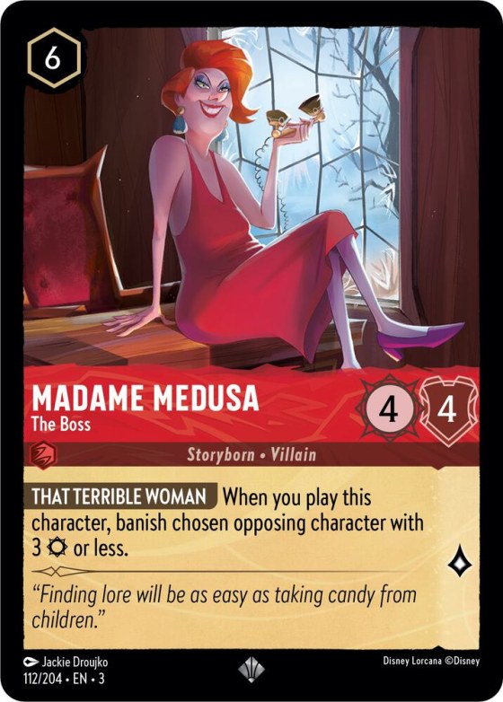 Madame Medusa - The Boss - Cold Foil