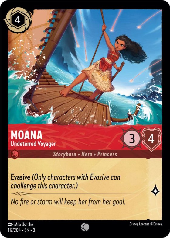 Moana - Undeterred Voyager - Cold Foil