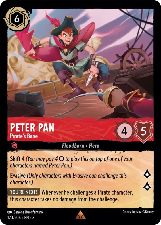 Peter Pan - Pirate's Bane - Cold Foil